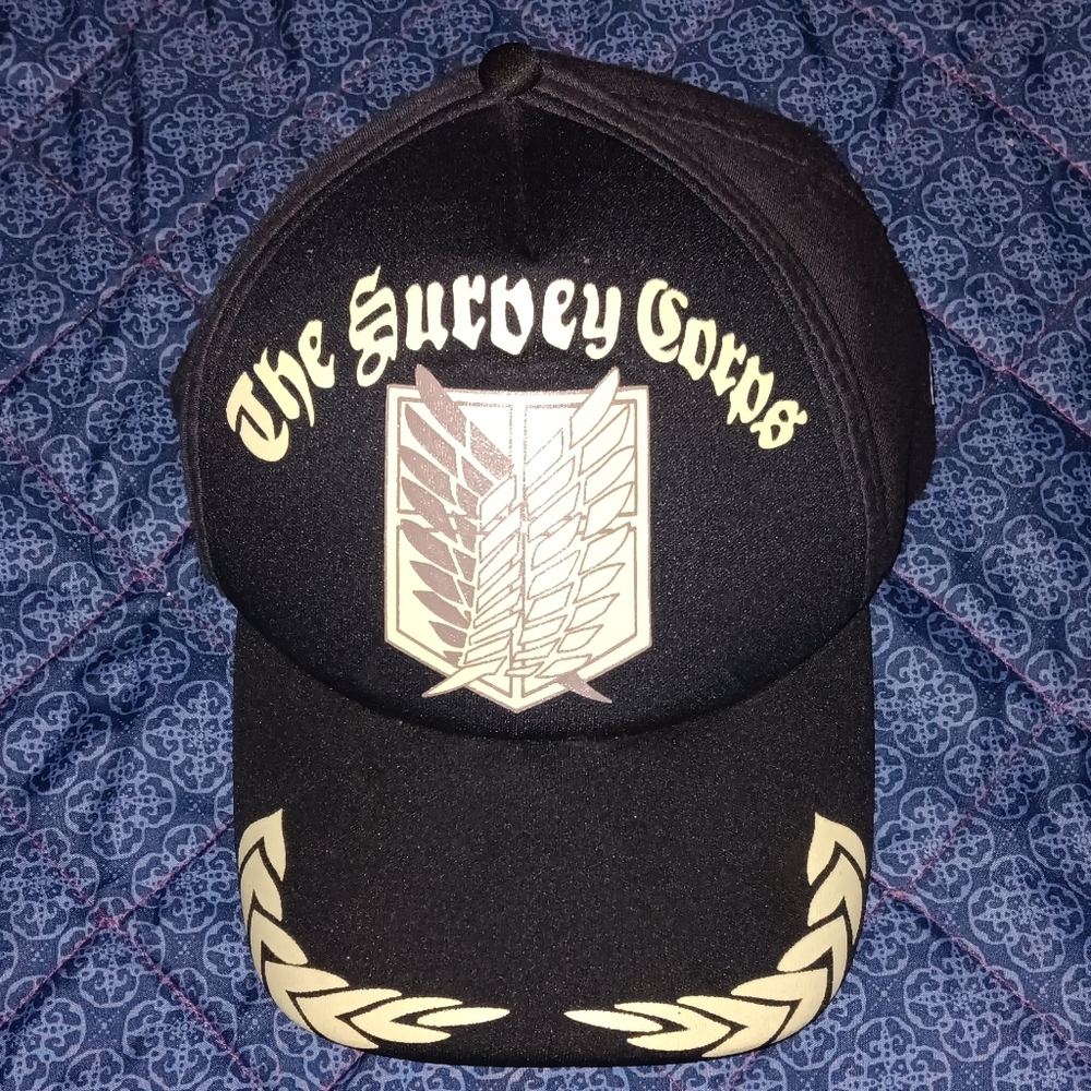 Attack On Titan Survey Corps Baseball Hat Cap Manga Anime